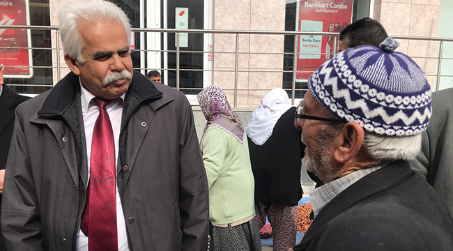 VATAN PARTİSİ ADAYI GÜLEÇ GÜNEYLİLERİ DİNLEDİ