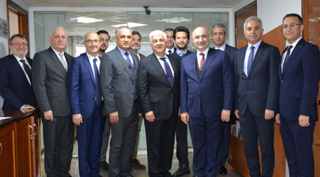 HALKBANK MÜDÜRÜ ARSLAN’DAN DSO’YA ZİYARET
