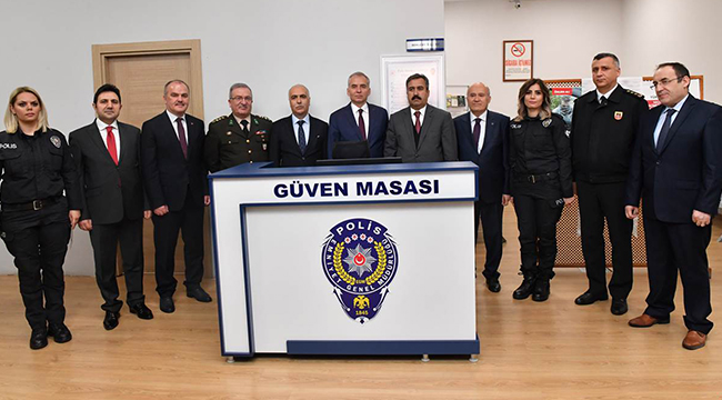 GÜVEN MASALARI HİZMETE GİRDİ
