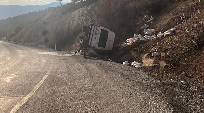 ÇAMELİ’DE KAZA UCUZ ATLATILDI
