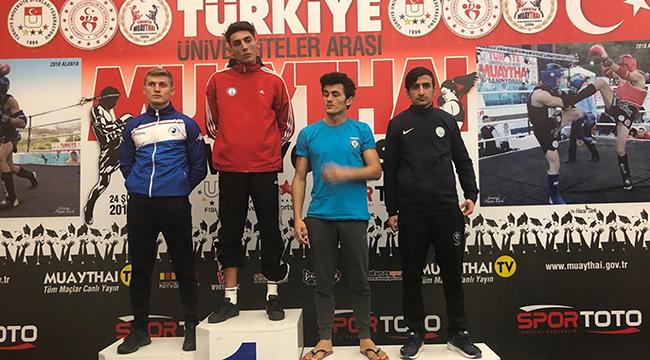 PAÜ MUAY THAİ TAKIMI ŞAMPİYON OLDU