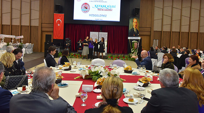 MİLLİ EĞİTİM KAYNAK AİLESİ'Nİ ONURLANDIRDI