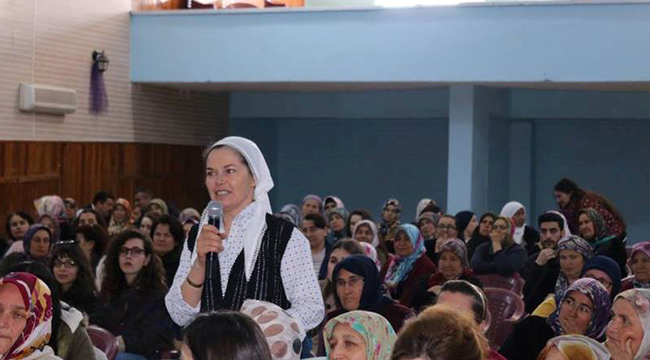 KIRSALDAKİ KADINA DESTEK VE HAKLARI ANLATILDI