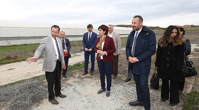 BAĞ, ÇAL’DA KURULAN TOHUM MERKEZİNİ İNCELEDİ