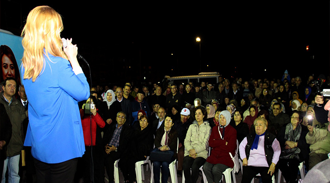 DOĞAN MEŞALE, SLOGAN VE İLGİ İLE KARŞILANDI