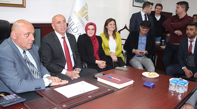 BULDAN’IN YENİ BAŞKANI ŞEVİK GÖREVİ DEVRALDI