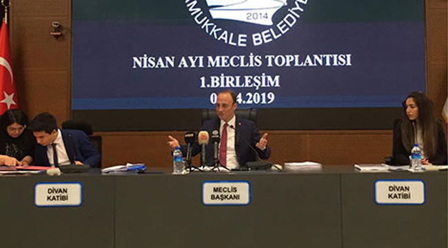 PAMUKKALE MECLİSİ ÖRKİ BAŞKANLIĞINDA TOPLANDI