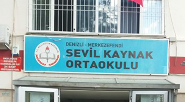 OKULDA DARP GÜVENLİK KAMERALARINA YANSIDI