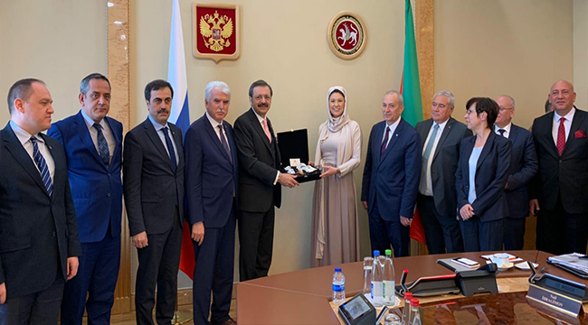 Başkan Tefenlili’den Tataristan Ziyareti