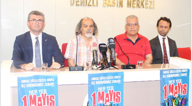 Denizli’de 1 Mayıs Programı Belli Oldu