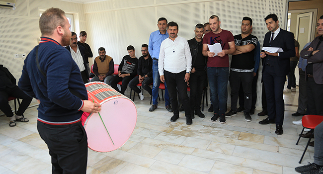 Pamukkale Belediyesi’nden Davulculara Eğitim