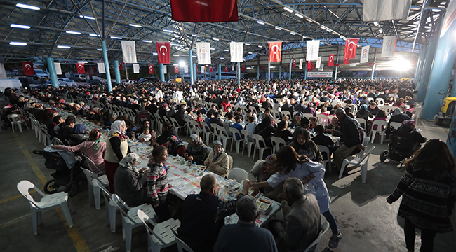 Binlerce Denizlili Aynı Sofrada Buluştu