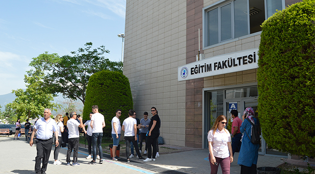PAÜ’de Yurtdışı Öğrenci Seçme Sınavı Başarıyla Yapıldı