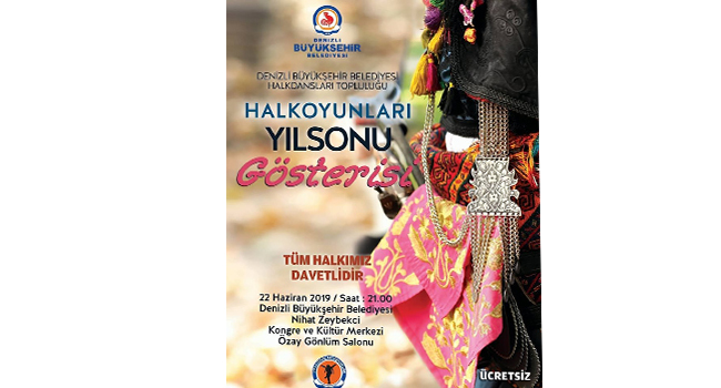Büyükşehir Halk Oyunları Yılsonu Gösterisine Hazır