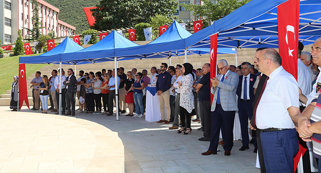 PAÜ’de “15 Temmuz Demokrasi ve Milli Birlik Günü” Etkinlikleri