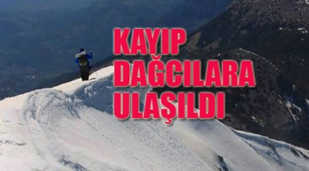 DAĞCILAR BULUNDU
