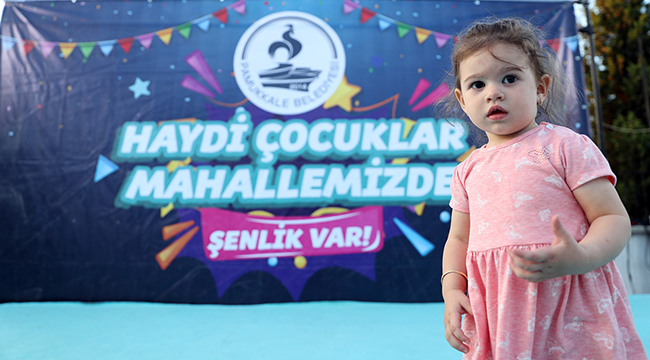 PAMUKKALE'DE ÇOCUK ŞENLİKLERİ DEVAM EDİYOR