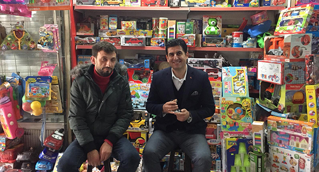 GÜNGÖR ESNAFLARLA BİRARAYA GELDİ