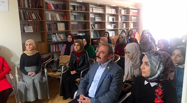 MİLLETVEKİLİ TİN, TÜGVA’DA GENÇLERLE BULUŞTU