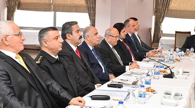 KIŞ DÖNEMİ İL TRAFİK GÜVENLİĞİ TOPLANTISI YAPILDI