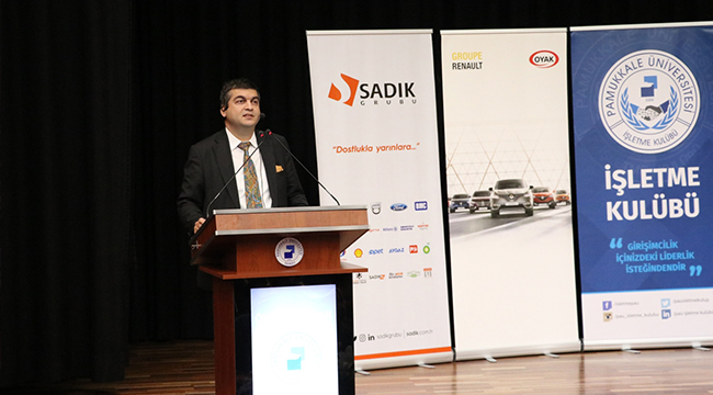 PAÜ’DE “GİRİŞİMCİLİK VE LİDERLİK" KONFERANSI