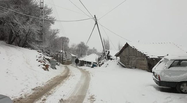 BEKLENEN KAR YAĞIŞI ÇAMELİ’DEN BAŞLADI