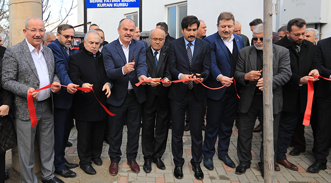 KURSA HAYIRSEVERİN TORUNUNUN ADI VERİLDİ