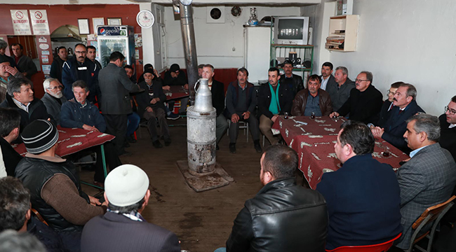 TİN, TAVAS’TA VATANDAŞLARLA BULUŞTU