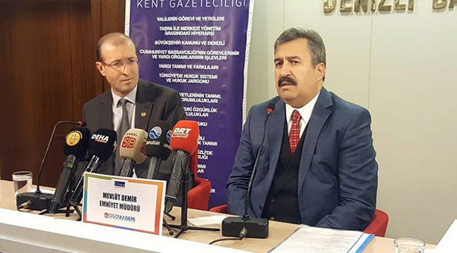 DGC AKADEMİ’NİN KONUĞU EMNİYET MÜDÜRÜ DEMİR OLDU