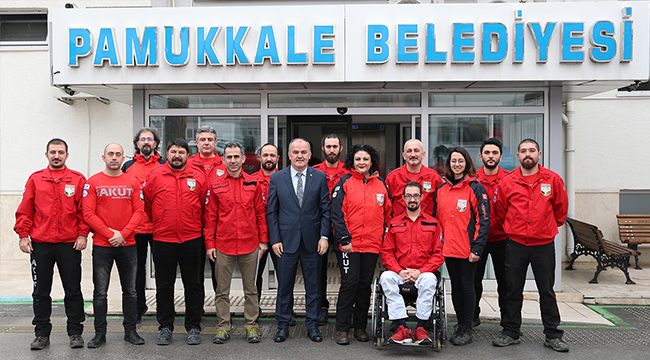 PAMUKKALE BELEDİYESİ AKUT İLE PROTOKOL İMZALADI