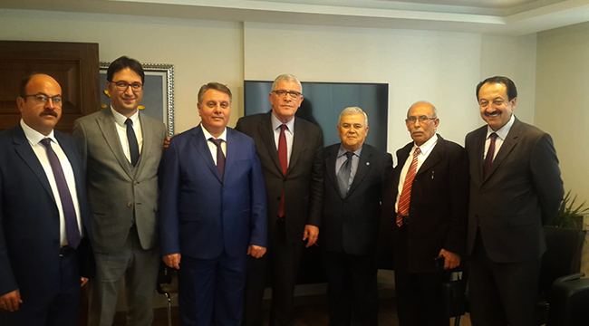 İYİ PARTİ GENEL MERKEZİ’Nİ ZİYARET ETTİLER