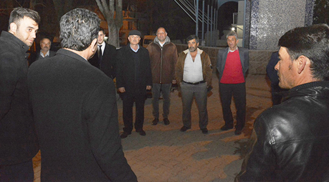 DİVARCI AKDERE’DE ÇİFTÇİYE MÜJDE VERDİ