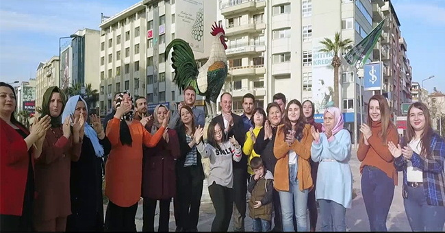 PAMUKKALE ADAYINDAN SÜRPRİZ VİDEO