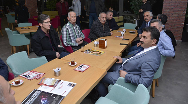 DARIVERENLİLER DERNEĞİ DİVARCI’YI KONUK ETTİ