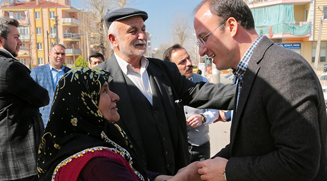 ÖRKİ ESNAF ZİYARETLERİNİ SÜRDÜRÜYOR