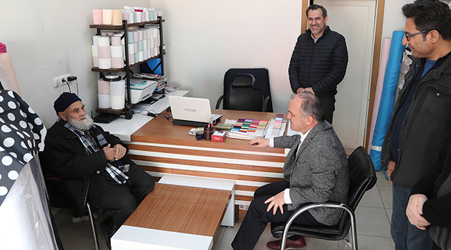 BAŞKAN GÜRLESİN MAHALLE GEZİLERİNİ SÜRDÜRÜYOR