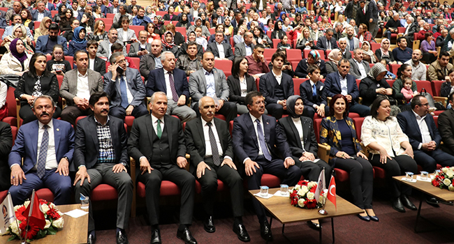 ZEYBEKCİ, KONGRE MERKEZİNİN AÇILIŞINDA KONUŞTU