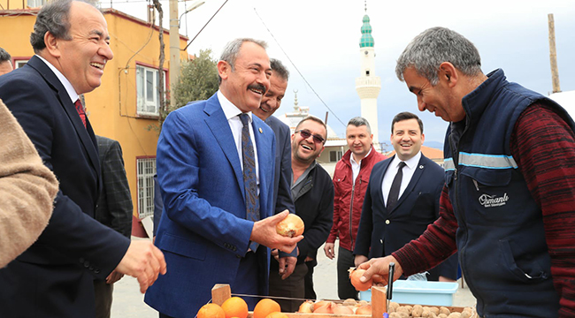MİLLETVEKİLİ TİN BABADAĞLILARLA BULUŞTU