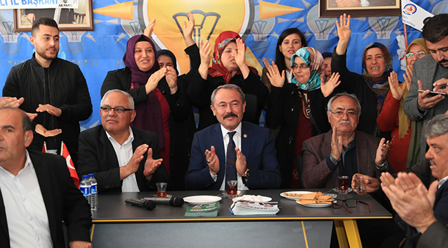 MİLLETVEKİLİ TİN’E BAKLAN DA SEVGİ SELİ