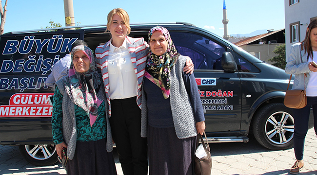 DOĞAN'A İLBADE MAHALLESİ'NDEN SAMİMİ LAKAP