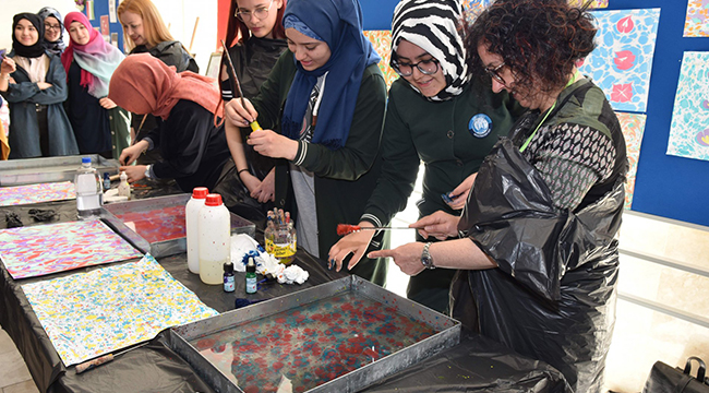 “MY ART AND ME” ERASMUS+ PROJE ORTAKLARINI AĞIRLADIK