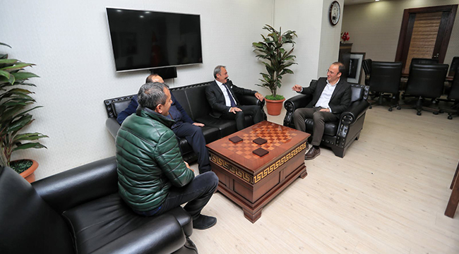 BAŞKAN ÖRKİ MİLLETVEKİLİ TİN’İ AĞIRLADI