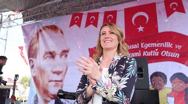 Merkezefendi 'de 23 Nisan Coşkusu