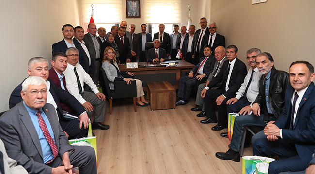 Doğan Merkezefendi Muhtarları İle Biraraya Geldi
