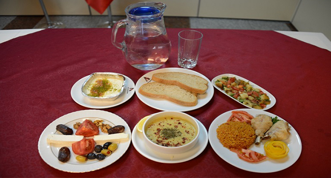 Ramazan da Sağlıklı Beslenmeye Dikkat!