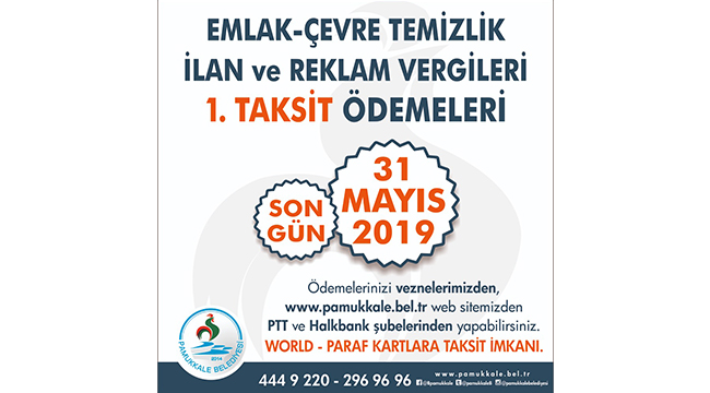 Vergi Ödemelerinde Son 2 Gün