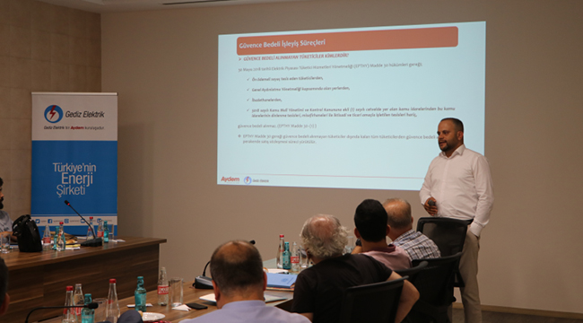 Aydem ve Gediz Elektrik Bilgilendirme Seminerlerine Başladı