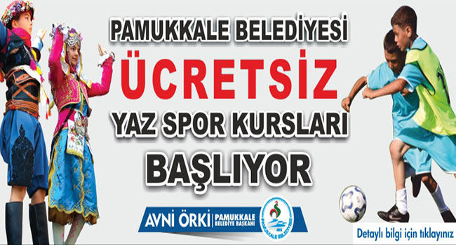 Pamukkale Belediyesi’nden Bir Kurs Daha