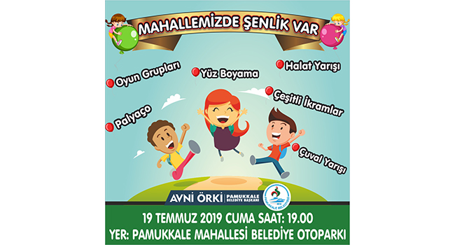 Pamukkale’de Şenlik Zamanı