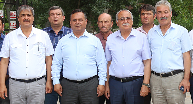 Üzüm Üretiminin Lokomotifi 4 İlçenin Başkanları Harekete Geçti